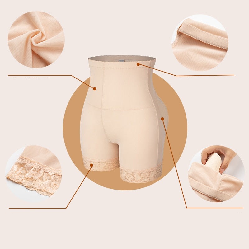 Slim Fit | Modelador de Cintura e Bumbum com Bojo Removível